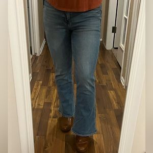 American Eagle (Stretch) Hi-Rise Artist Flare Jeans